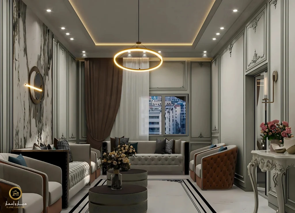 اختيار الخامات والتشطيبات